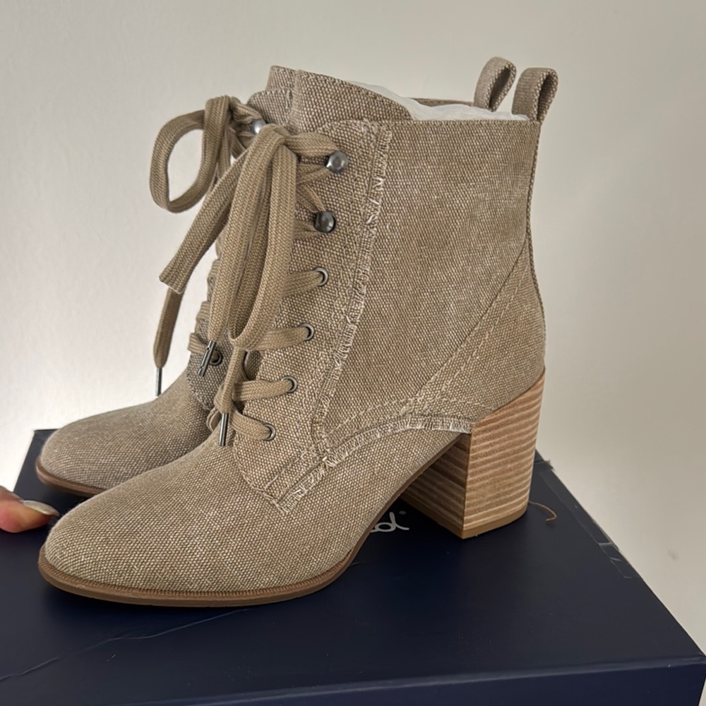 Splendid Tan Suede Ankle Boots